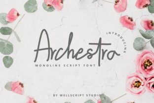 Archestra: The Perfect Script Handwritten Font for Crafters and Designers