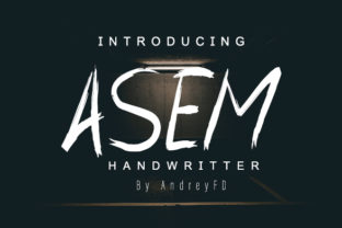 Asem: A Script Handwritten Font for Standout Branding and Campaign Design