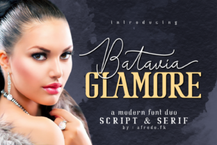 Batavia Glamore: The Serif Font That Elevates Your Digital Brand