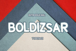 Boldizsar: A Bold Sans Serif Font for Crafters and Designers