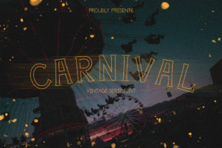 Carnival Serif Font for Editorial Design and Creative Publishing