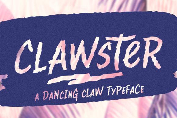 Clawster: A Script Font That Breathes Life Into Your Handmade Creations
