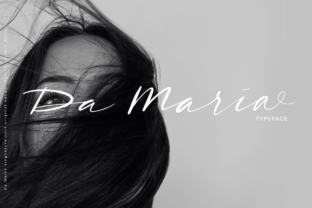 Da Maria: A Script Font That Breathes Life Into Your Handmade Creations