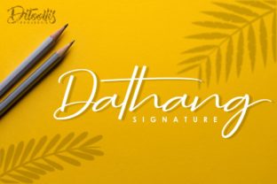 Dathang: The Script Font That Elevates Your Brand
