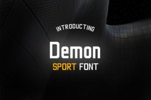 Demon Font for Sporty Branding and Campaign Design