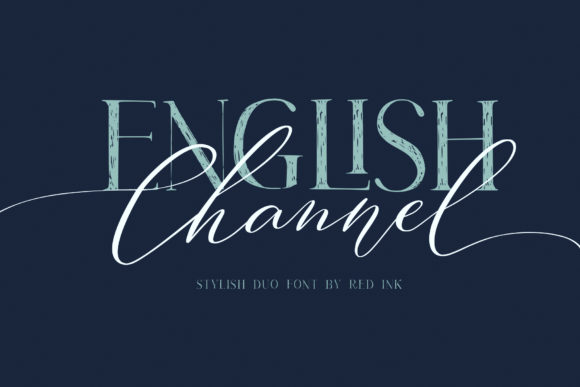 English Channel Duo: The Perfect Font Pair for Sophisticated Branding