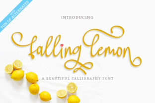 Falling Lemon: The Font That Elevates Your Brand