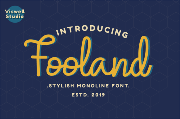Fooland: A Script Font That Brings Handmade Magic to Every Design