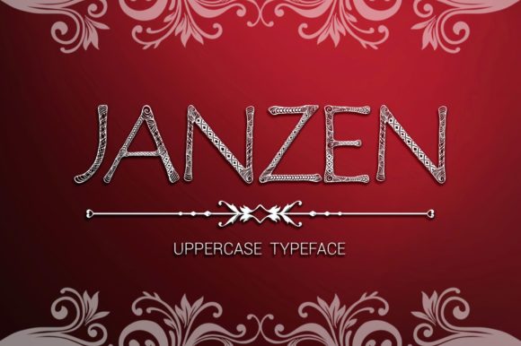 Janzen: A Decorative Font That Elevates Brand Identity