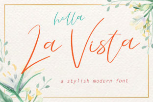 La Vista: The Script Font That Elevates Your Brand’s Visual Story
