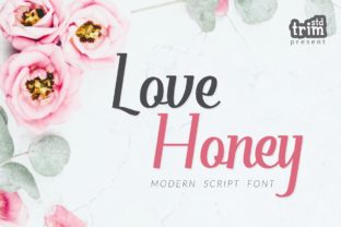 Love Honey: A Script Font for Romantic Editorial Design