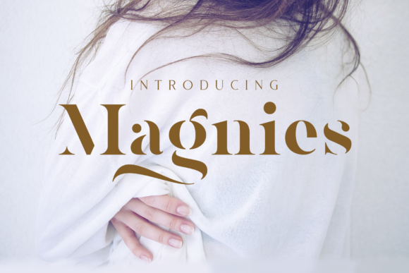 Magnies: A Serif Font for Editorial Design and Branding