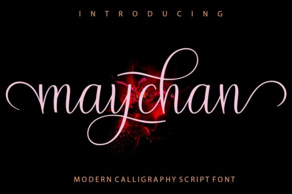 Maychan: A Script Font with a Feminine Touch for Modern Branding