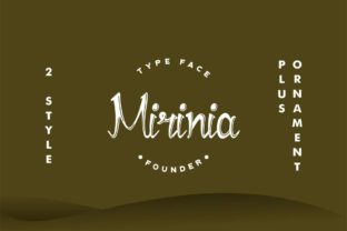 Mirinia: A Script Font That Adds Soul to Branding