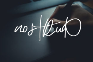 Nostrud: A Script Font for Editorial Design and Branding