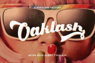 Oaklash: The Script Font That Elevates Your Brand’s Visual Identity