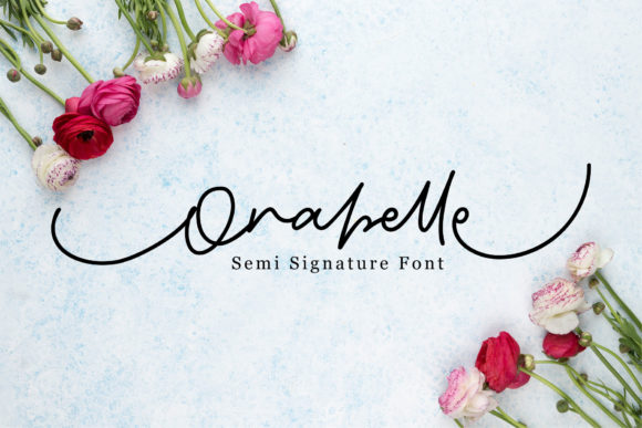Orabelle: A Script Font for Elegant Editorial Design