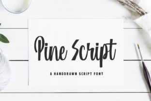 Pine Script: A Handwritten Font for Creative Web Design