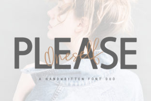 Please Oneself Duo: A Script Handwritten Font for Creative Branding