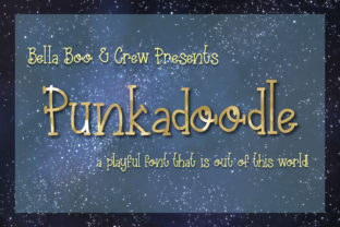 Punkadoodle: A Playful Serif Font for Web Design and Branding