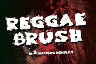 Reggae Brush: A Script Handwritten Font for Editorial Expression
