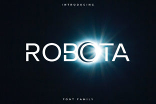 Robota: A Modern Sans Serif Font for Creative Crafters