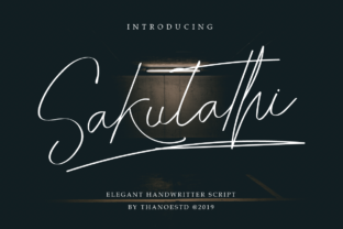 Sakulathi: A Script Font for Elegant Digital Branding