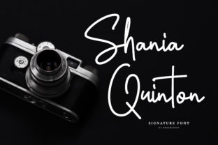 Shania Quinton: A Script Font That Elevates Branding and Design