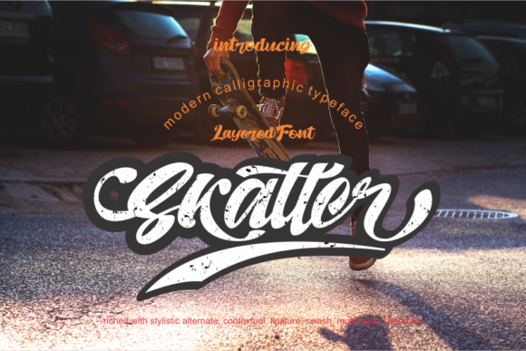 Skatter: The Modern Calligraphy Font That Elevates Your Brand