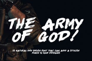 The Army of God: A Script Handwritten Font for Powerful Branding