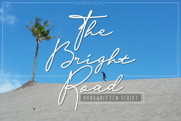 The Bright Road: A Script Font That Adds Soul to Every Design