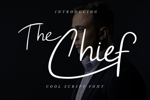 The Chief: A Script Handwritten Font for Creative Crafters