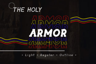 The Holy Armor: A Serif Font That Elevates Your Brand