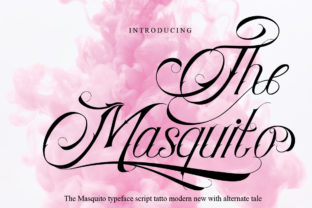 The Masquito: A Script Font That Elevates Your Brand