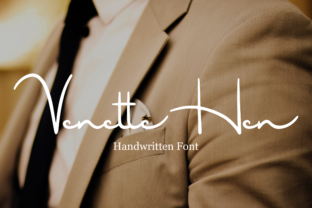 VenetteHen: A Script Handwritten Font for Web Design and Branding